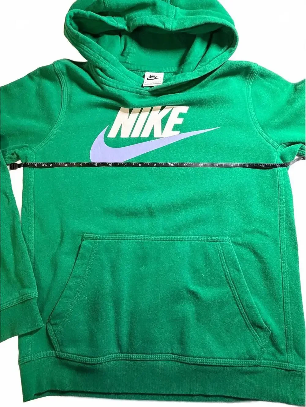 Green Nike Hoodie Youth Large